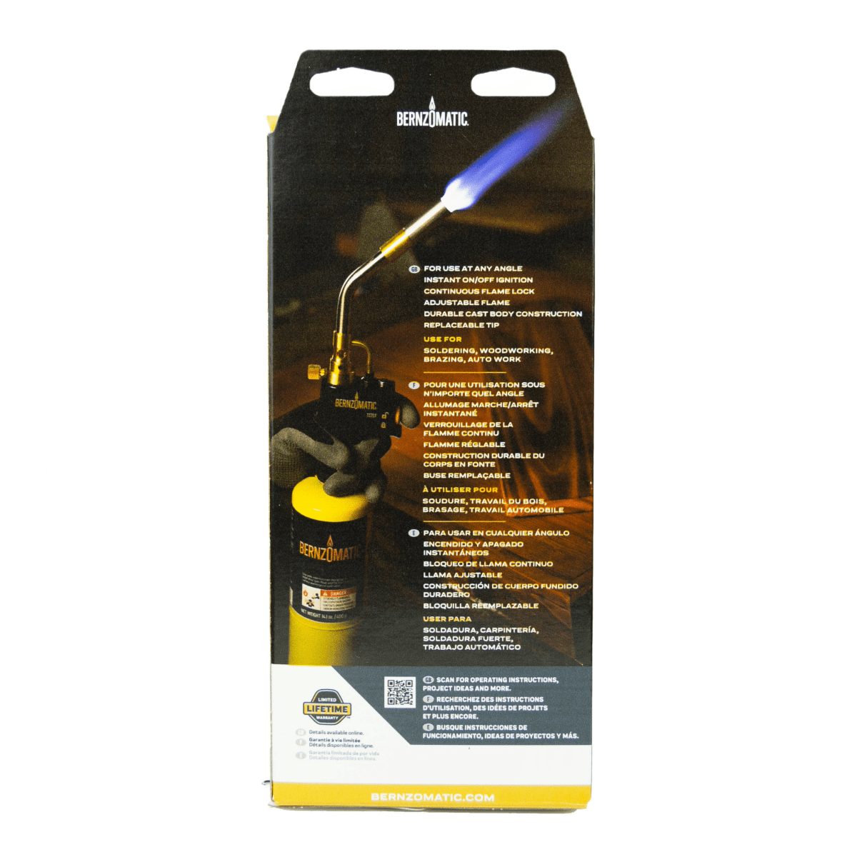 Bernzomatic® T757T Ultra - Swirl Flame Soldering & Brazing Torch - Monument Masters