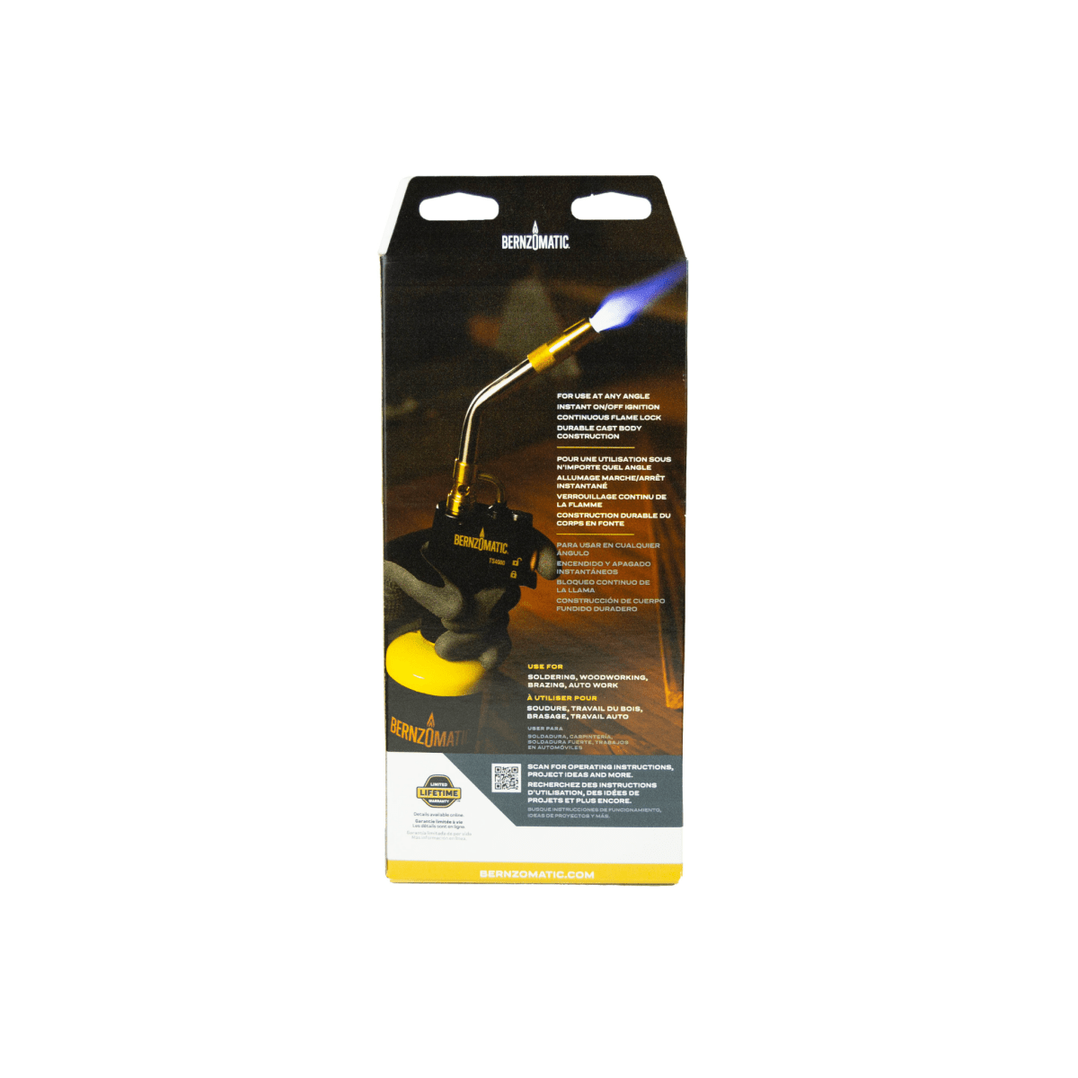 Bernzomatic® TS4000 Swirl Flame Soldering & Brazing Torch - Monument Masters